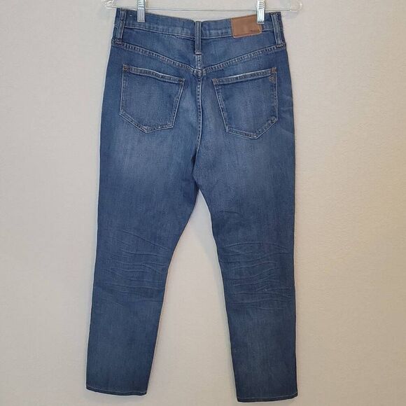 Madewell Women's High Rise Slim Boyjean Size 26 - Picture 4 of 9